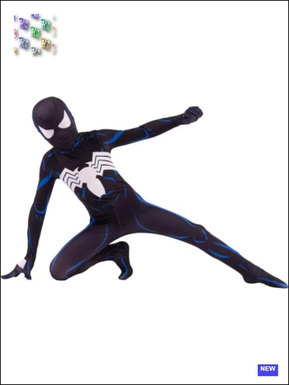 Spider-Man Youth Zentai Costume Jumpsuit with Mask